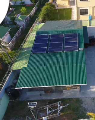 22.8 kwp pv grid-tie solar system