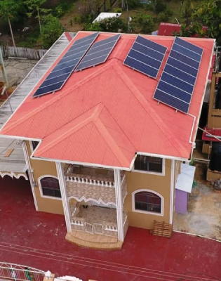 22.8 kwp pv grid-tie solar system