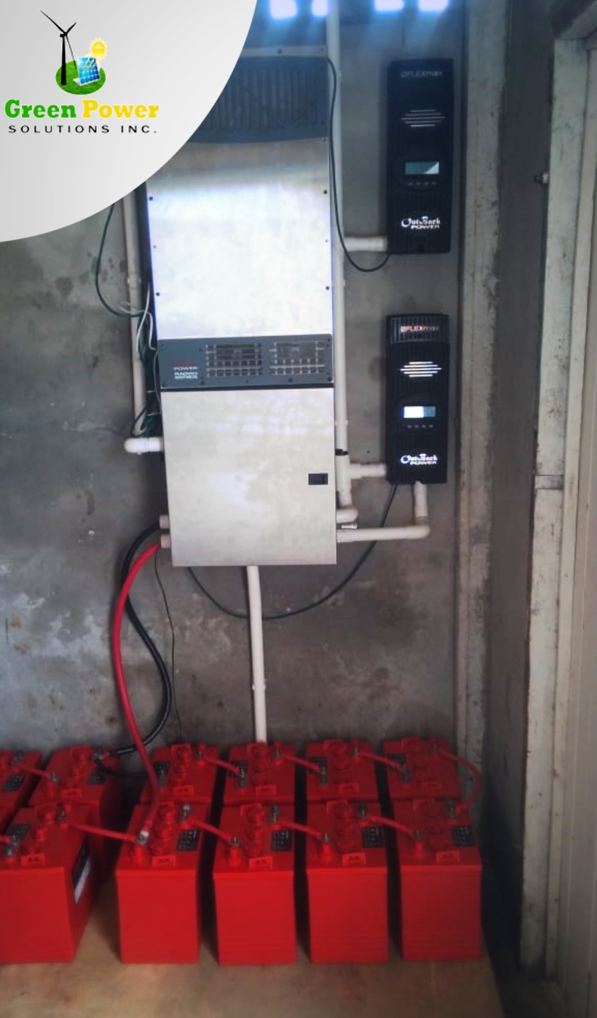8kWp PV Hybrid Solar System