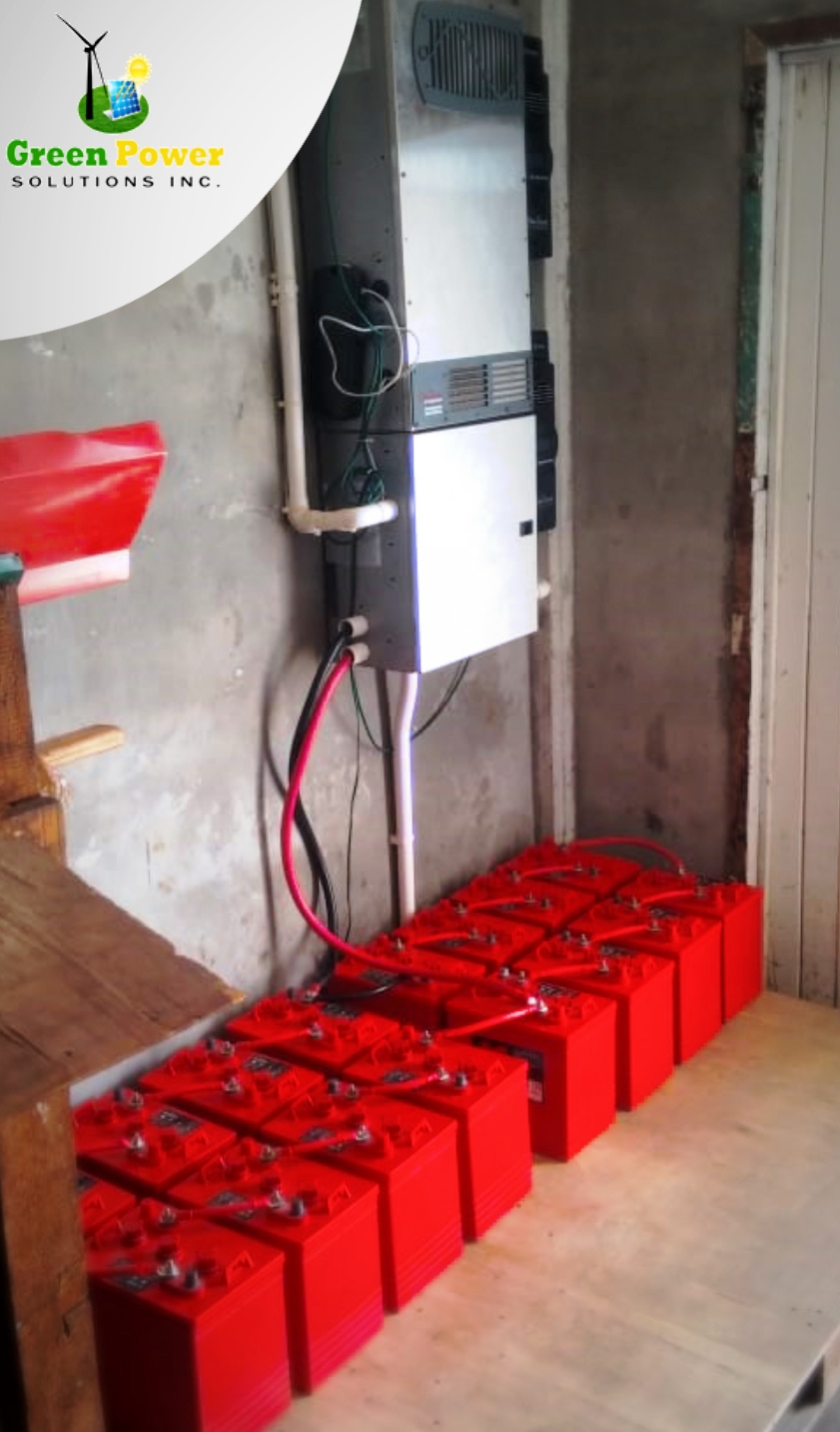 8kWp PV Hybrid Solar System