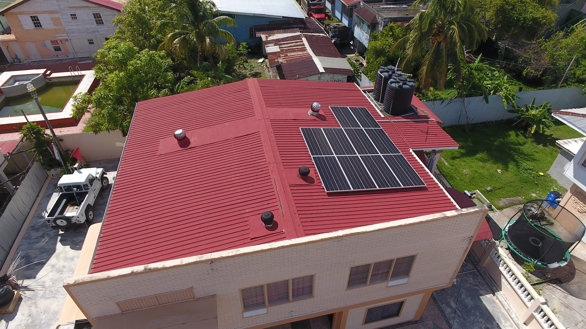 22.8 kwp pv grid-tie solar system