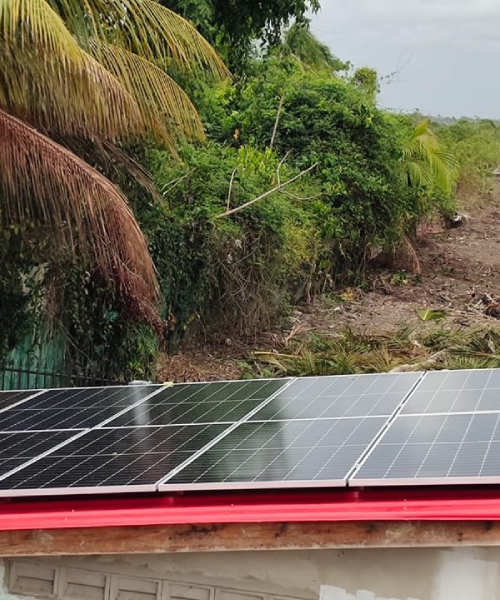5.4kWp Hybrid Solar System